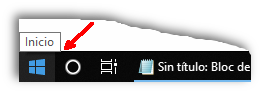 Botón Inicio de Windows